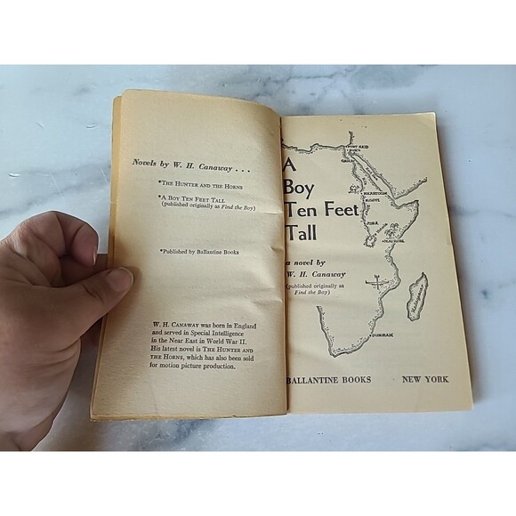 A BoyTen Feet Tall By W. H. Canaway's Paperback - Picture 3 of 10